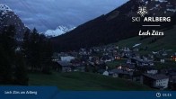 Archiv Foto Webcam Oberlech am Arlberg: Blick vom Flühenlift 04:00