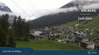 Archiv Foto Webcam Oberlech am Arlberg: Blick vom Flühenlift 06:00