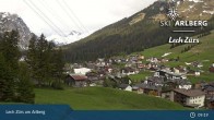 Archiv Foto Webcam Oberlech am Arlberg: Blick vom Flühenlift 08:00