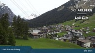 Archiv Foto Webcam Oberlech am Arlberg: Blick vom Flühenlift 18:00