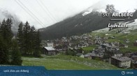 Archiv Foto Webcam Oberlech am Arlberg: Blick vom Flühenlift 08:00