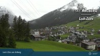 Archiv Foto Webcam Oberlech am Arlberg: Blick vom Flühenlift 12:00