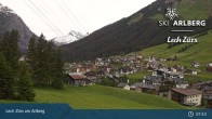 Archiv Foto Webcam Oberlech am Arlberg: Blick vom Flühenlift 07:00