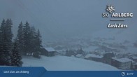 Archiv Foto Webcam Oberlech am Arlberg: Blick vom Flühenlift 18:00