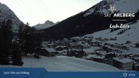 Archiv Foto Webcam Oberlech am Arlberg: Blick vom Flühenlift 02:00