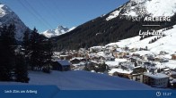 Archiv Foto Webcam Oberlech am Arlberg: Blick vom Flühenlift 10:00