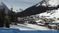 Archived image Webcam Oberlech (Arlberg Mountain): Flühenlift 12:00