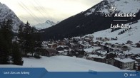 Archiv Foto Webcam Oberlech am Arlberg: Blick vom Flühenlift 16:00