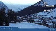 Archiv Foto Webcam Oberlech am Arlberg: Blick vom Flühenlift 18:00