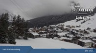 Archiv Foto Webcam Oberlech am Arlberg: Blick vom Flühenlift 02:00