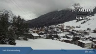 Archiv Foto Webcam Oberlech am Arlberg: Blick vom Flühenlift 04:00