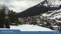 Archiv Foto Webcam Oberlech am Arlberg: Blick vom Flühenlift 10:00