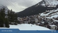 Archiv Foto Webcam Oberlech am Arlberg: Blick vom Flühenlift 16:00