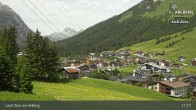Archiv Foto Webcam Oberlech am Arlberg: Blick vom Flühenlift 10:00
