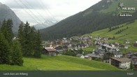 Archiv Foto Webcam Oberlech am Arlberg: Blick vom Flühenlift 12:00