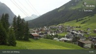 Archiv Foto Webcam Oberlech am Arlberg: Blick vom Flühenlift 14:00