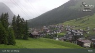 Archiv Foto Webcam Oberlech am Arlberg: Blick vom Flühenlift 18:00