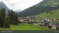 Archiv Foto Webcam Oberlech am Arlberg: Blick vom Flühenlift 12:00