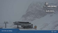 Archiv Foto Webcam Lech-Zürs: Bergrestaurant Seekopf 12:00