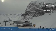 Archived image Webcam Mountain Restaurant Seekopf (Zürs) 08:00