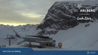 Archiv Foto Webcam Lech-Zürs: Bergrestaurant Seekopf 06:00