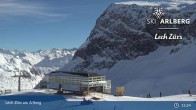 Archiv Foto Webcam Lech-Zürs: Bergrestaurant Seekopf 14:00