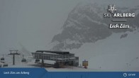 Archived image Webcam Mountain Restaurant Seekopf (Zürs) 07:00