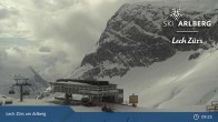 Archiv Foto Webcam Lech-Zürs: Bergrestaurant Seekopf 08:00