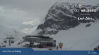 Archiv Foto Webcam Lech-Zürs: Bergrestaurant Seekopf 10:00