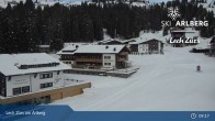 Archiv Foto Webcam Panoramablick Oberlech 08:00