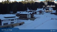 Archiv Foto Webcam Panoramablick Oberlech 08:00