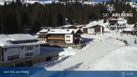 Archiv Foto Webcam Panoramablick Oberlech 10:00