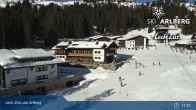 Archived image Webcam Panoramic View Oberlech 10:00