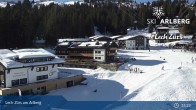 Archiv Foto Webcam Panoramablick Oberlech 14:00