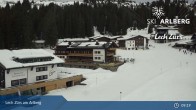 Archiv Foto Webcam Panoramablick Oberlech 08:00