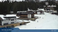 Archiv Foto Webcam Panoramablick Oberlech 10:00