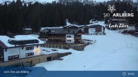 Archiv Foto Webcam Panoramablick Oberlech 18:00