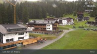 Archiv Foto Webcam Panoramablick Oberlech 10:00