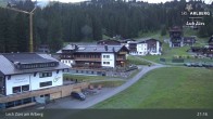Archiv Foto Webcam Panoramablick Oberlech 02:00