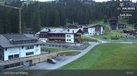 Archiv Foto Webcam Panoramablick Oberlech 20:00