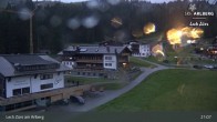 Archiv Foto Webcam Panoramablick Oberlech 00:00