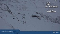 Archived image Webcam Trittkopf Top Station (Zürs) 00:00