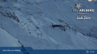 Archived image Webcam Trittkopf Top Station (Zürs) 00:00