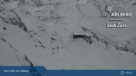 Archiv Foto Webcam Lech-Zürs: Trittkopf Bergstation 08:00