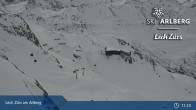 Archiv Foto Webcam Lech-Zürs: Trittkopf Bergstation 10:00