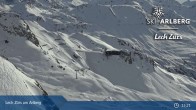 Archived image Webcam Trittkopf Top Station (Zürs) 14:00