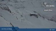 Archiv Foto Webcam Lech-Zürs: Trittkopf Bergstation 16:00