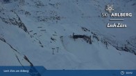 Archiv Foto Webcam Lech-Zürs: Trittkopf Bergstation 22:00
