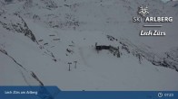 Archiv Foto Webcam Lech-Zürs: Trittkopf Bergstation 02:00