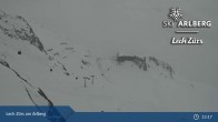 Archiv Foto Webcam Lech-Zürs: Trittkopf Bergstation 12:00